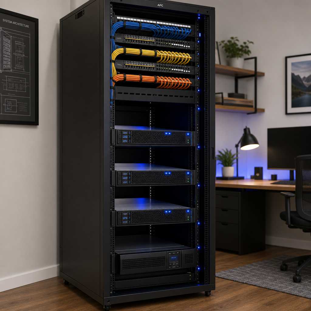 GitLab Homelab CI/CD Pipeline on Rack Hardware