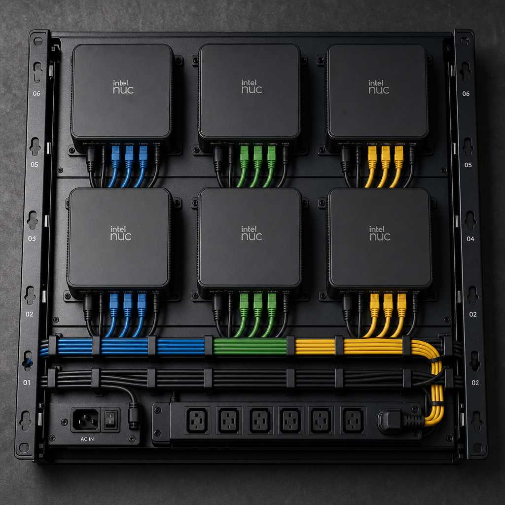 MS-01 Cluster: 6-Node Kubernetes Homelab Build Guide